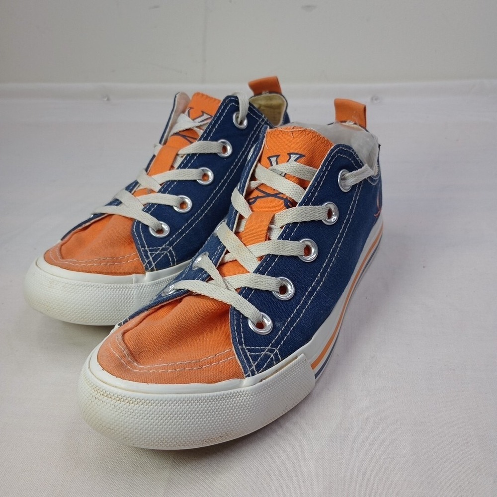 Skicks Shoes Virginia Cavaliers Unisex Women's 6 Youth 4‎ Cotton Canvas UVA